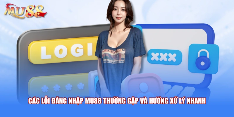 Các lỗi đăng nhập MU88 thường gặp và hướng xử lý nhanh